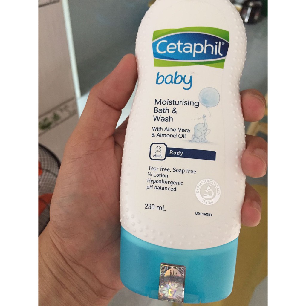 Sữa tắm dưỡng ẩm Cetaphil Baby (230ml)