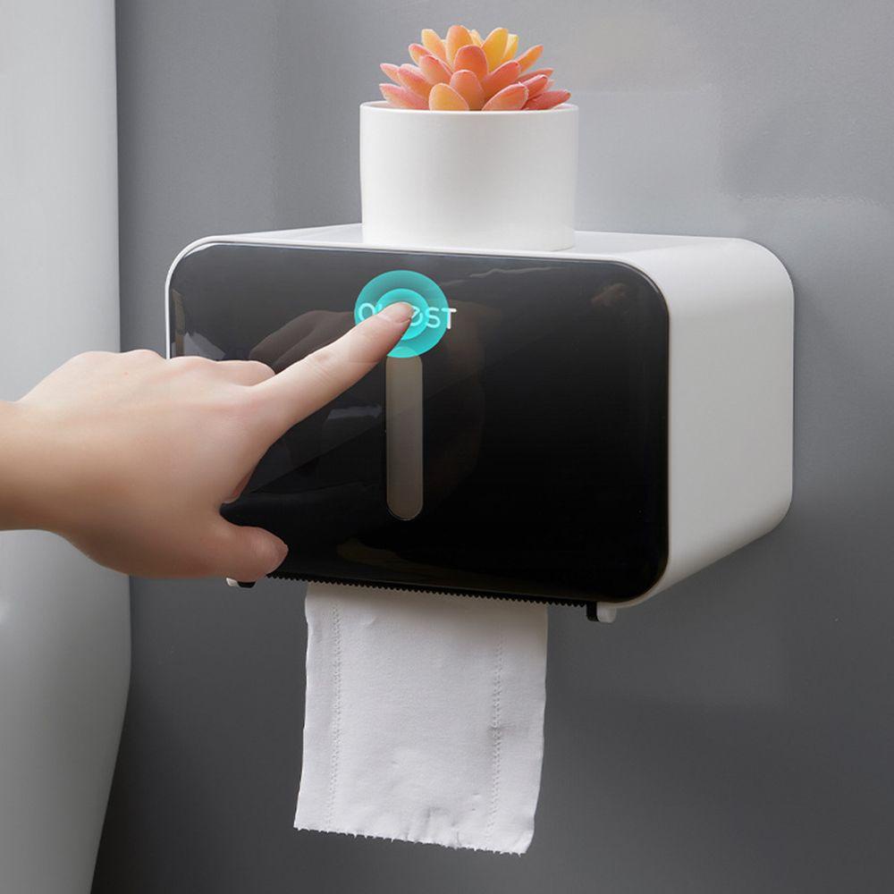 MUVAKO Giá Đỡ Cuộn Giấy Vệ Sinh Gắn Tường Đa Năng Chống Nước