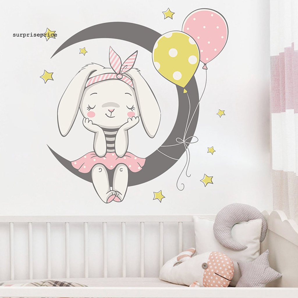 Miếng Dán Tường Hình Nhân Vật Hoạt Hình Thân Thiện Với Môi Trường Trang Trí Phòng Khách/Phòng Ngủ/Nhà Trẻ