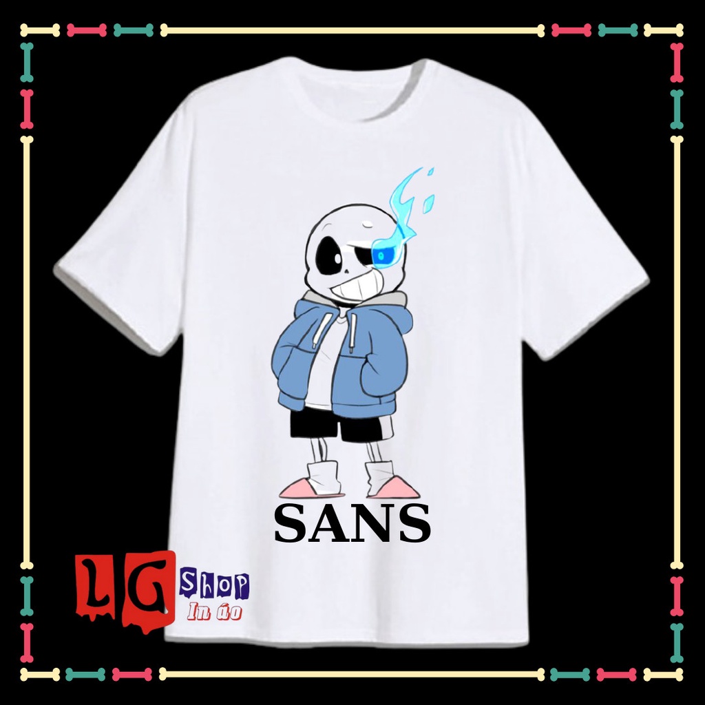 Áo Thun Biệt Đội Gangster- Sans Undertable cho bé trai ( Từ 10kg đến 90kg, đủ size)