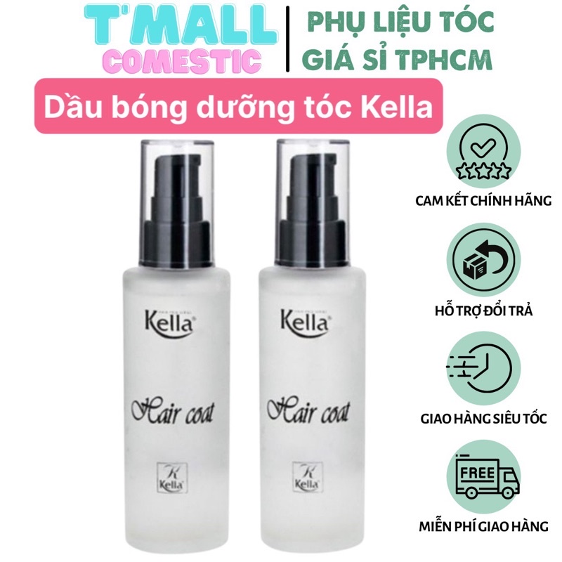 Dầu Bóng Dưỡng Tóc KELLA Hair Coat 60ml PLTPINKY