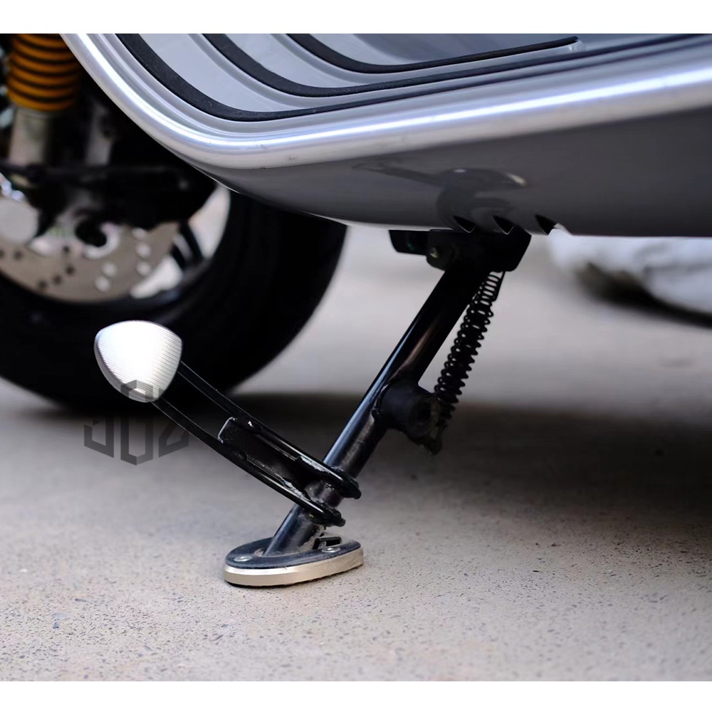 Tấm Mở Rộng Chân Chống Bằng Nhôm CNC Cho Xe Máy VESPA Sprint Primavera 125 150 GTS 250 300 2013-2022