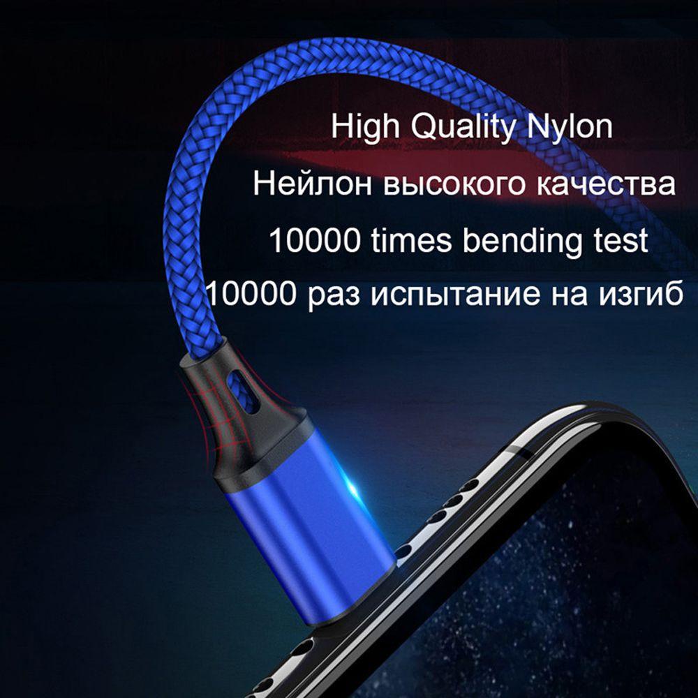 Cáp Sạc USB Type C TAYLOR1 Dạng Bện Cho Điện Thoại Thông Minh