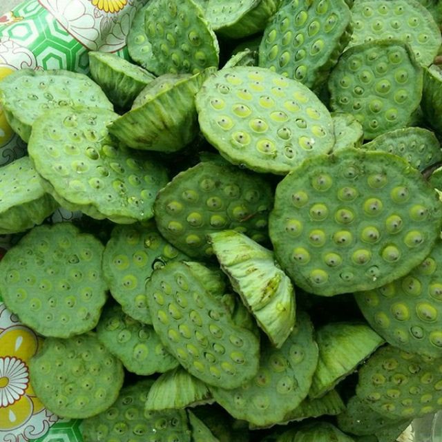 Gương sen phơi khô 1 ký