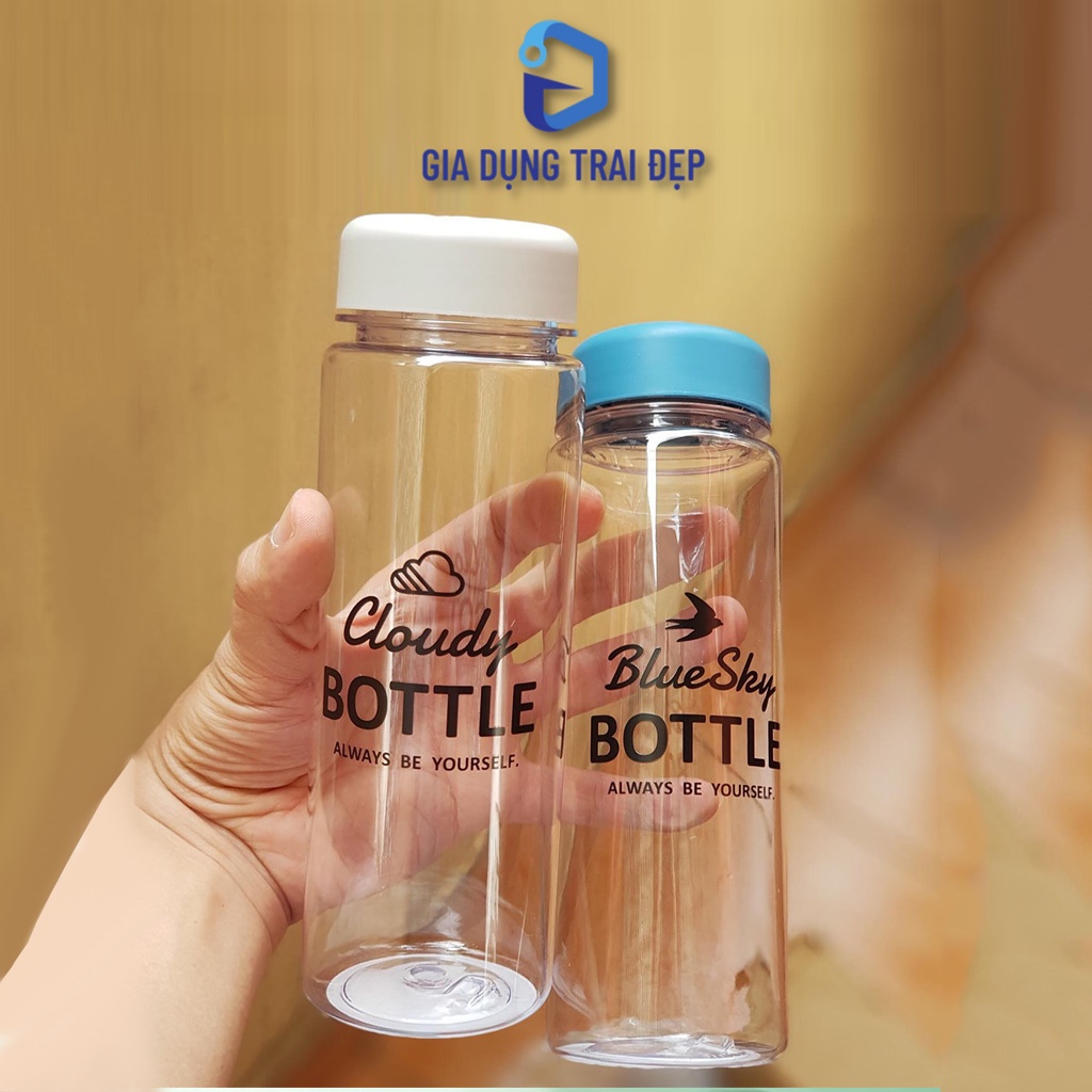 Bình đựng nước nhựa trong cao cấp Nhật Bản - Gia dụng Trai Đẹp