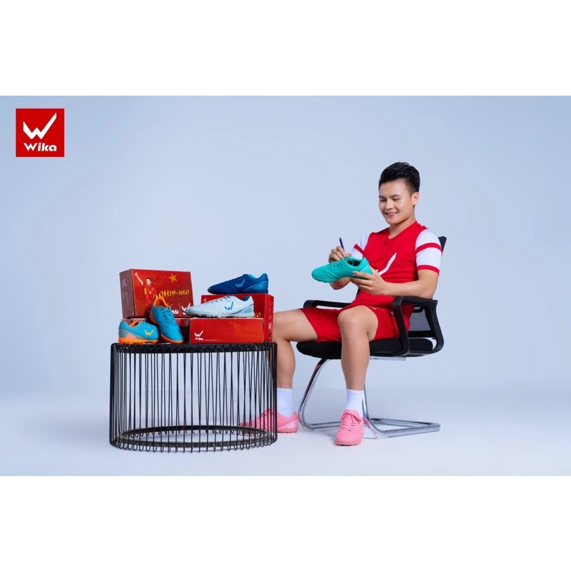 Giày đá bóng,đá banh wika Quang Hải QH19 Neo