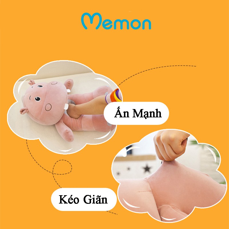 Gấu Bông Hà Mã Đứng, Shop Memon Cao Cấp