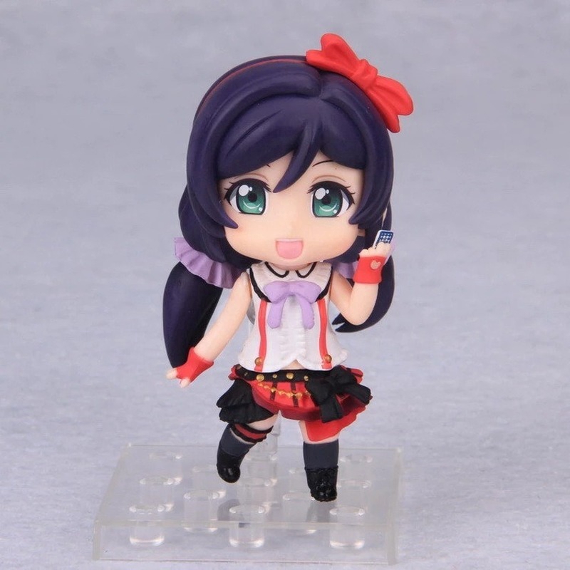 Anime Love Live Tojo Nozomi Q Version Doll PVC Action Figures Collectible Model Toy