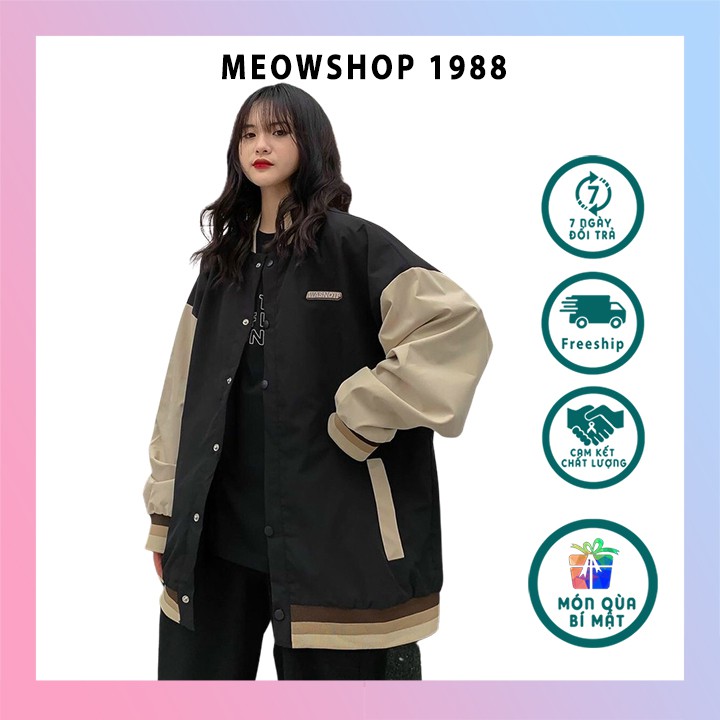 Áo Khoác Dù Bomber Chống Nắng Mùa Hè Thêu Sumersweater Form Rộng