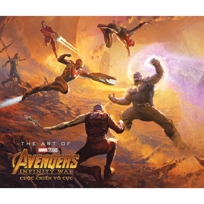 Sách - The art of Marvel Studios Avengers Infinity War - Cuộc chiến vô cực