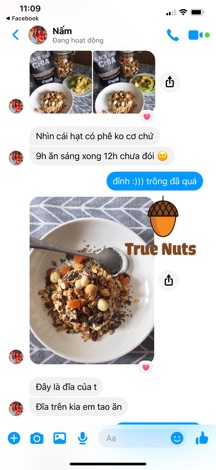 Granola siêu quả siêu hạt 500gr