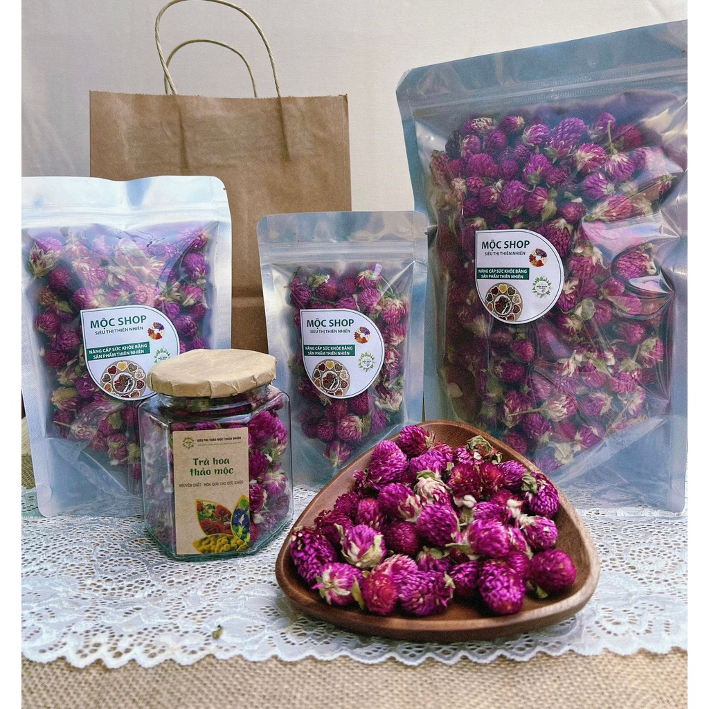 Cúc bách nhật tím sấy lạnh- 100g(thơm mát, thư giãn..)