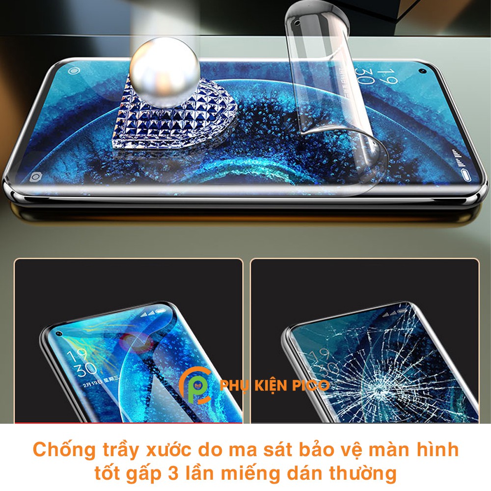 Dán màn hình Find X2 / Find X3 full màn dẻo trong suốt PPF tự phục hồi vết xước - Dán dẻo Oppo Find X2