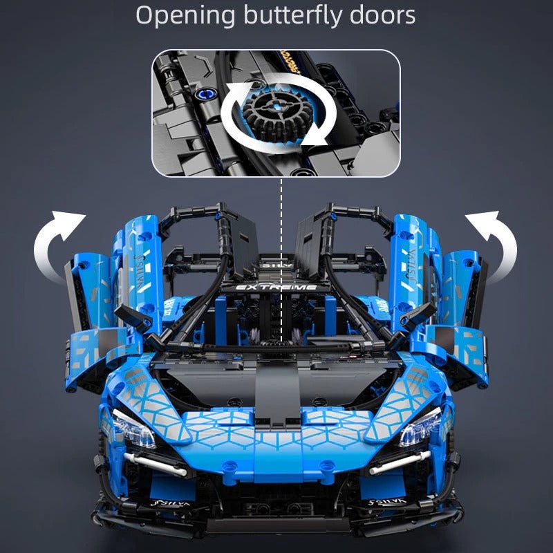 Cada C63003 Đồ chơi lắp ghép siêu xe GTR Hiệp Sỉ Bóng Đêm