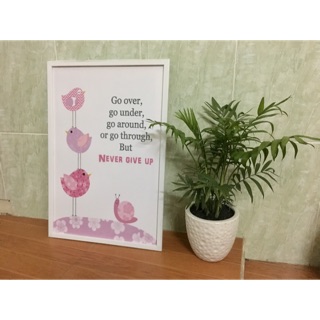 Tranh canvas treo tường Cute quotes