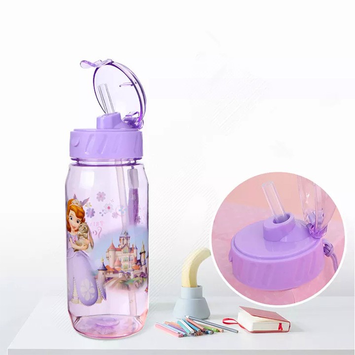 Bình nước đi học cho bé 450ml bằng Tritan cao cấp họa tiết hoạt hình BBShine – BN003 | BigBuy360 - bigbuy360.vn