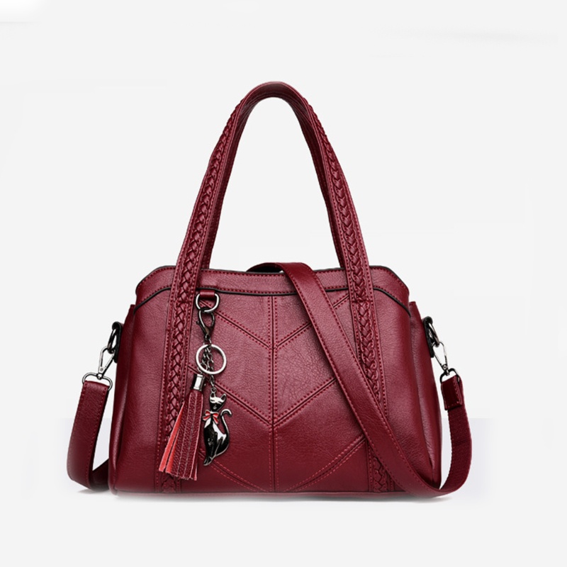 Túi Đeo Chéo Vai Bằng Da PU Thời Trang Sành Điệu Cho Nữ