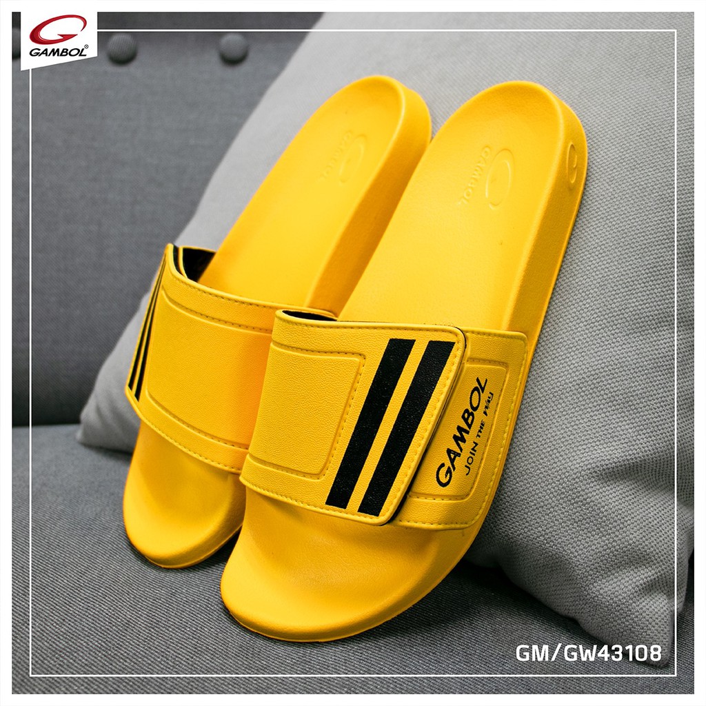 Dép Nam Nữ Thái Lan Gambol Quai Ngang 43108 - 8 màu - Hàng Chuẩn 100% Sản Xuất Thái Lan