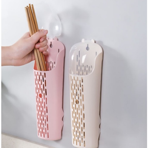 Ống cắm đũa dài dán tường tiện dụng (SP080896)