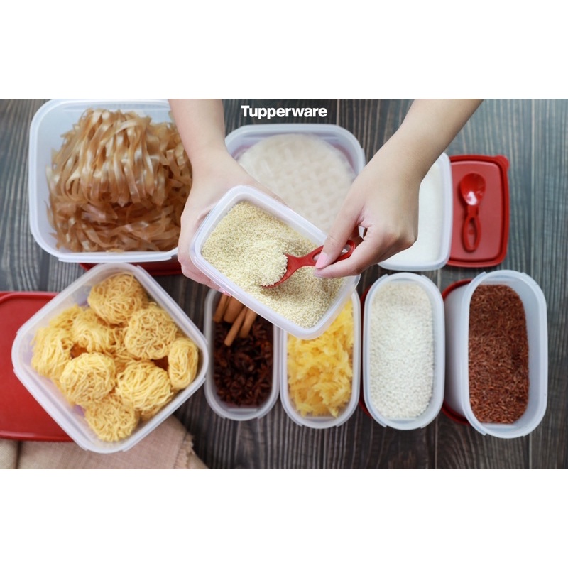 Bộ khô 9 hộp Tupperware - Hàng chính hãng Tupperware Việt Nam phân phối