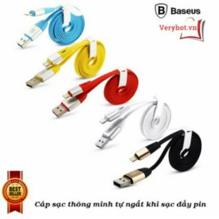 Cáp sạc thông minh tự ngắt khi sạc đầy pin Baseus cho iPhone, ipad