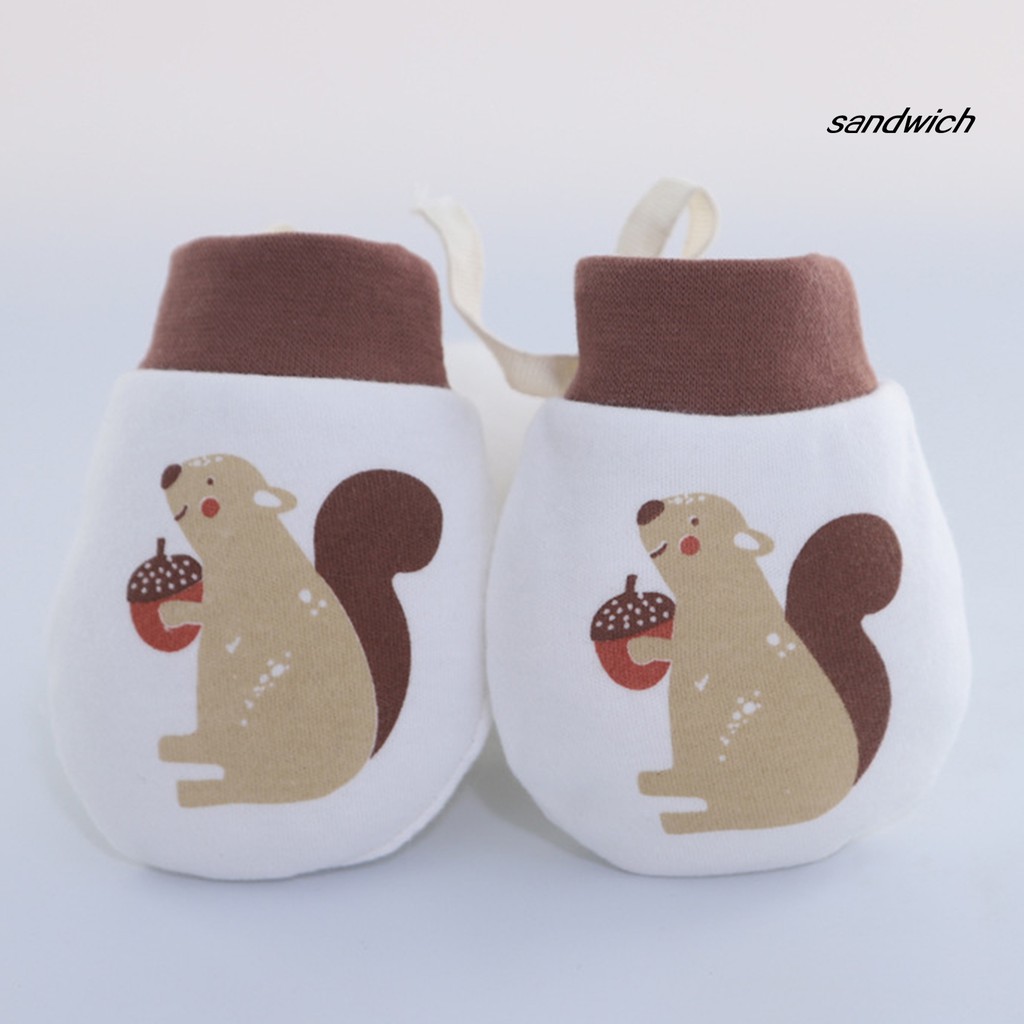 Găng Tay Giữ Ấm Dành Cho Trẻ Sơ Sinh 0-6 Tháng Tuổi