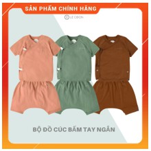 Bộ quần áo trẻ em thun cotton [Le Coon - hàng hiệu giá rẻ] áo tay ngắn quần short cho bé (trai, gái)