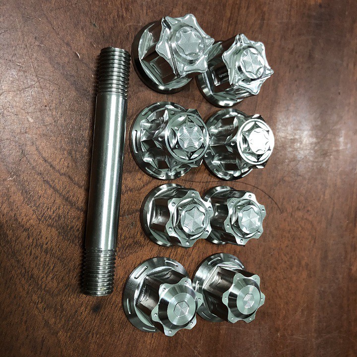 Full bộ Cốt tán Inox Trước sau cho Wave , Exciter , Satria , Winer, AB , vario , vison