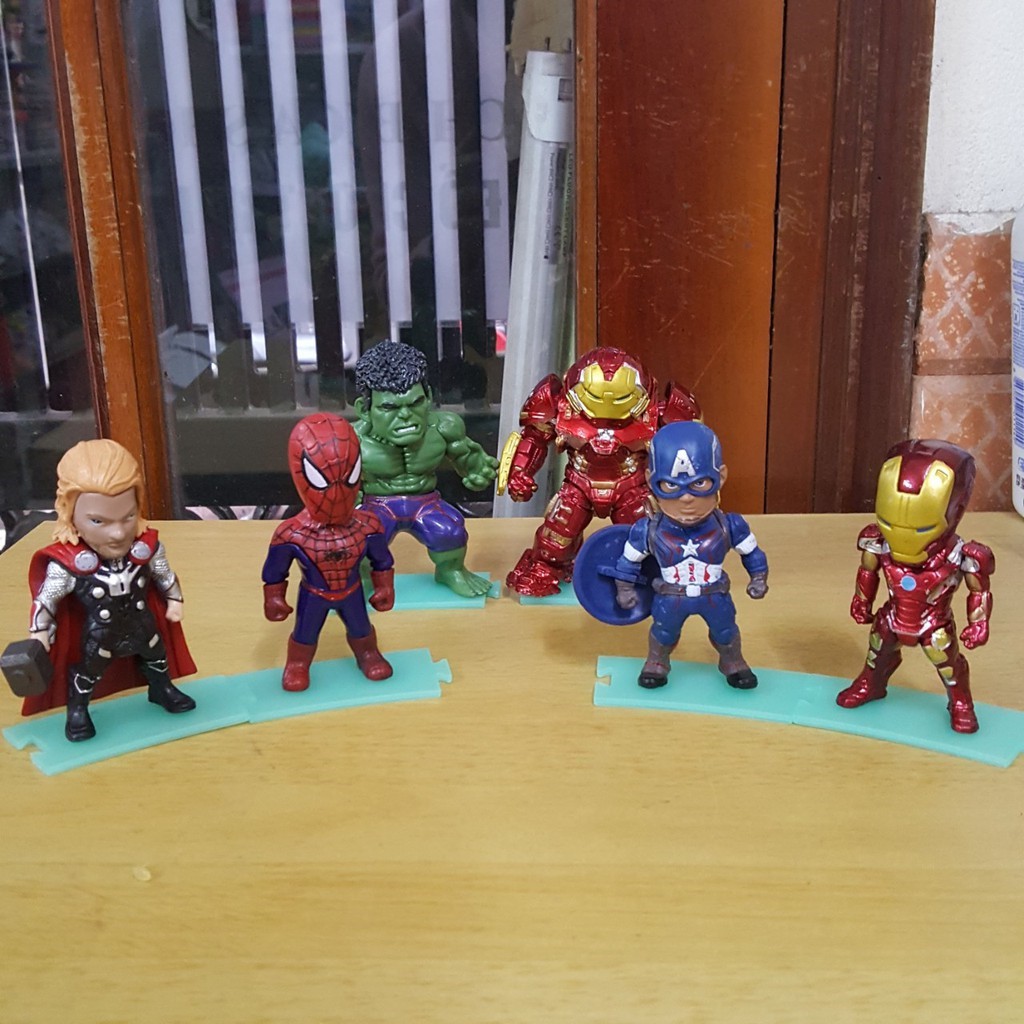 SIÊU ANH HÙNG bộ mới 8 nhân vật SIÊU ANH Hùng Marvel siêu độc