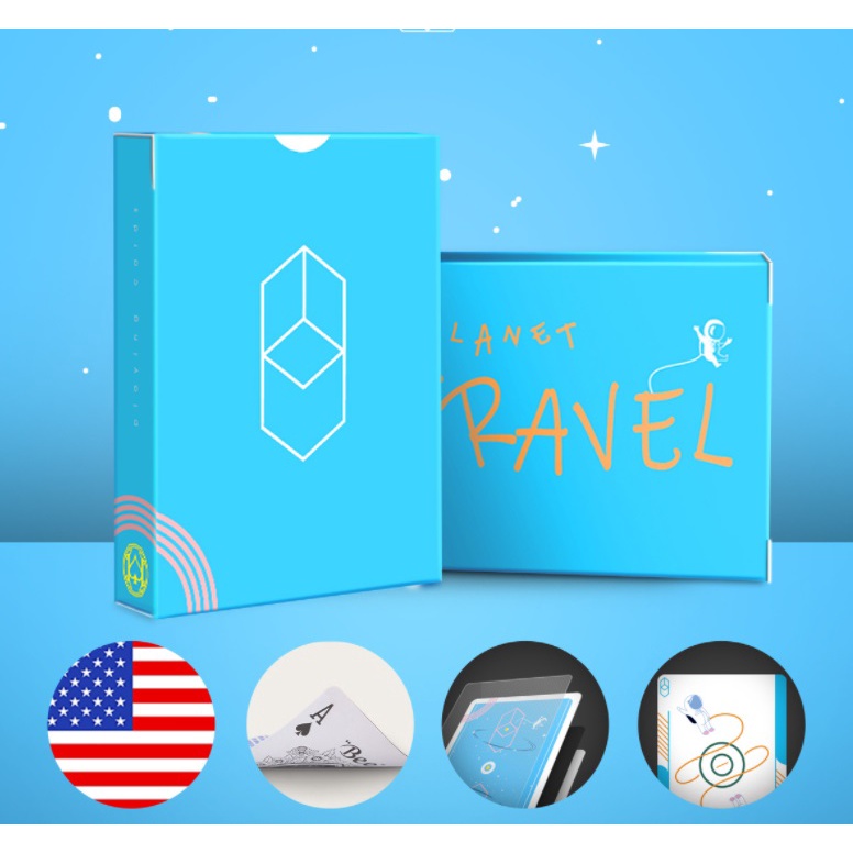 Bộ bài tây Planet Travel siêu đẹp , bài mới sản xuất 2022