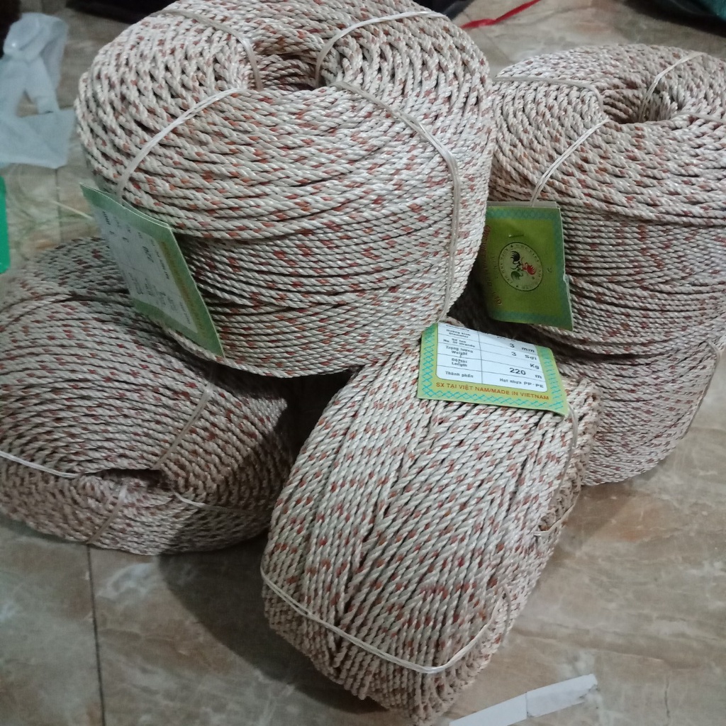 Dây thủy sản, dù thái, dây bao bố