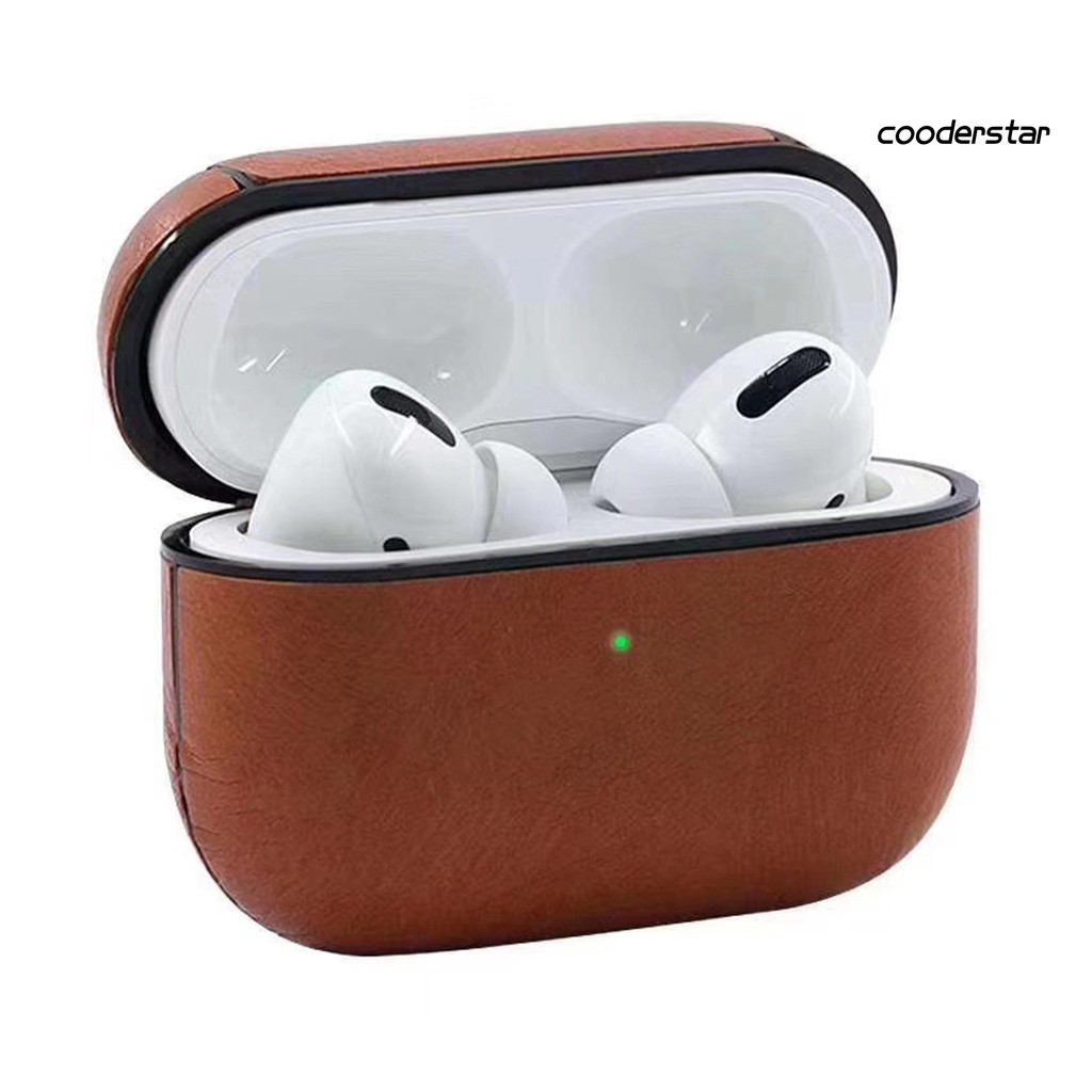 Vỏ đựng bảo vệ tai nghe Airpods bằng da cao cấp
