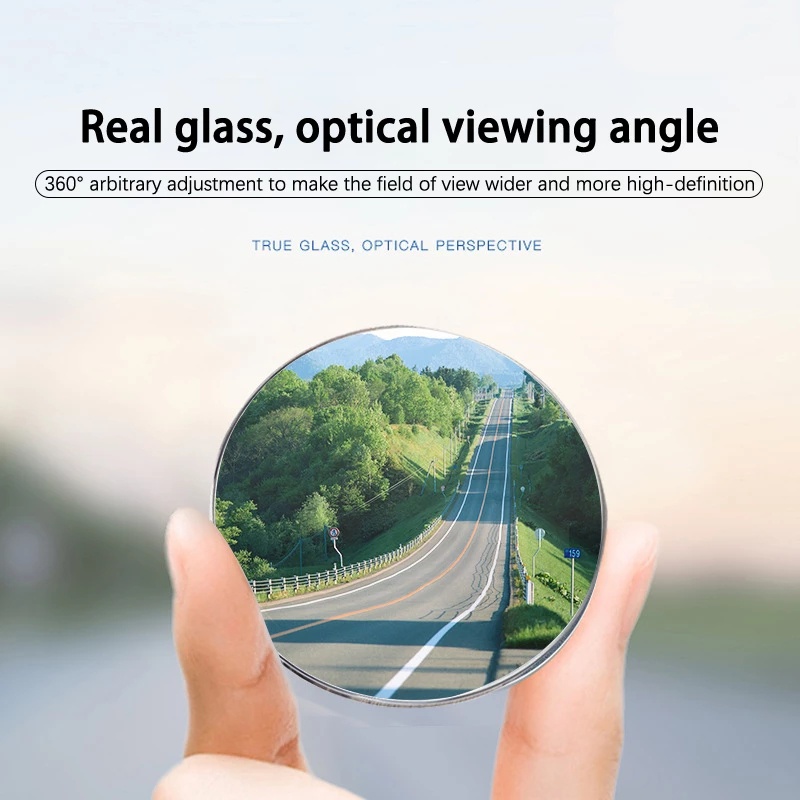 2 gương chiếu hậu hình tròn xoay 360 độ cho ô tô