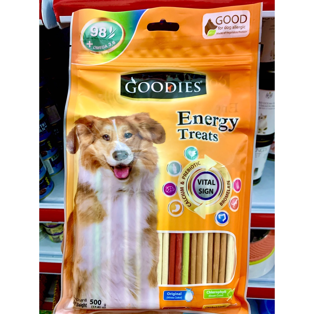 Bánh thưởng snack cho chó goodies hỗn hợp gói 500gr