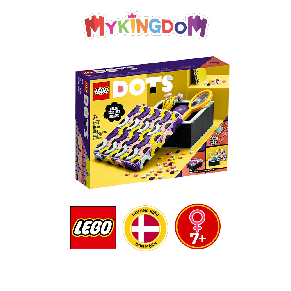 Đồ Chơi LEGO Hộp Thiết Kế Trang Trí Sáng Tạo Cỡ Lớn 41960 (479 chi tiết)