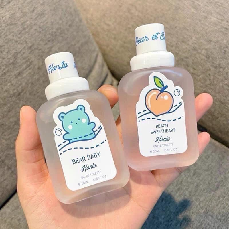 Nước Hoa HanLu Mẫu Mới Nhất, Xịt Thơm Body HanLu Bear BaBy Hương Nhẹ Nhàng Quyến Rũ