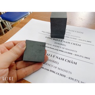 Nam châm đen ferrite 38x38x15mm, nam châm vĩnh cửu giá rẻ