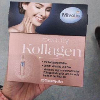 Combo 1 hộp kollagen Beauty Mivolis, xách tay Đức