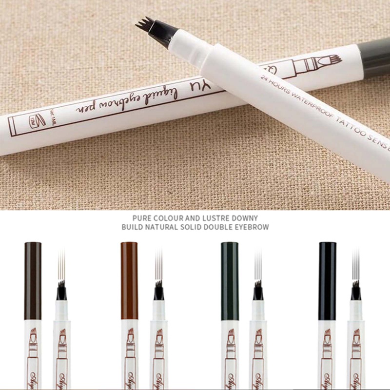 Ultra (hàng Mới Về) Bút Kẻ Lông Mày Hai Đầu Bốn Ngòi Siêu Mịn Chống Thấm Nước Và Lâu Trôi | BigBuy360 - bigbuy360.vn