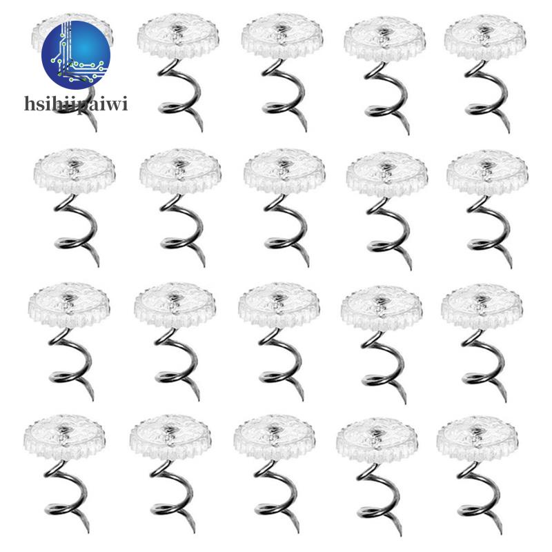 Set 100 nút ghim xoắn dùng cài vỏ áo gối ga giường