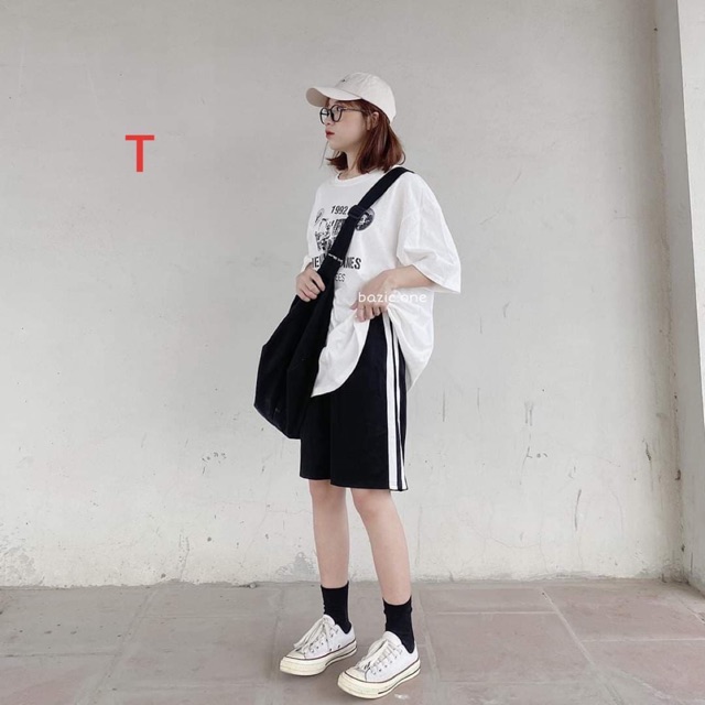 Set quần 3 sọc đùi+áo 1992 THO975