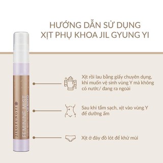 xịt phụ khoa feminine mist