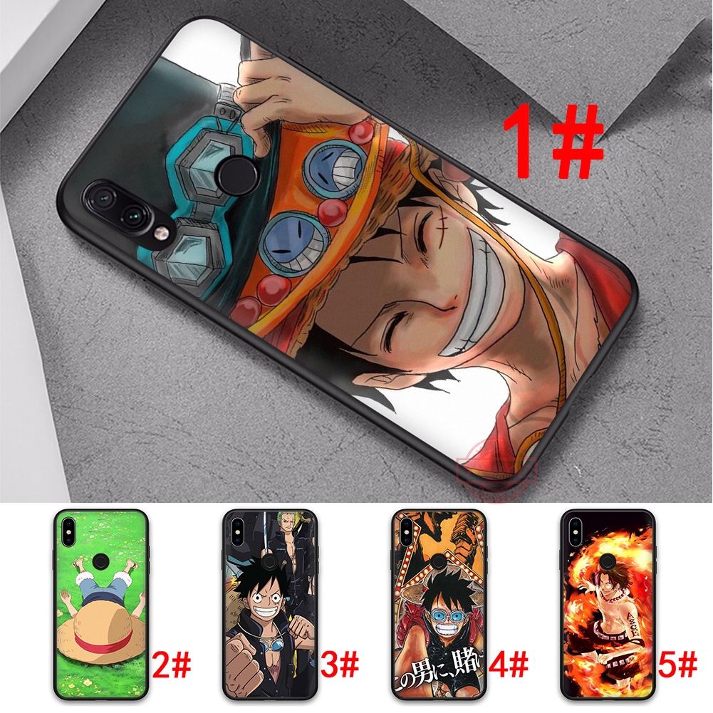 Ốp điện thoại silicon in hình nhân vật Luffy trong One Piece cho Xiaomi Redmi Note 5A Prime 5 Pro 6 Pro 7 Pro 4X 6A S2