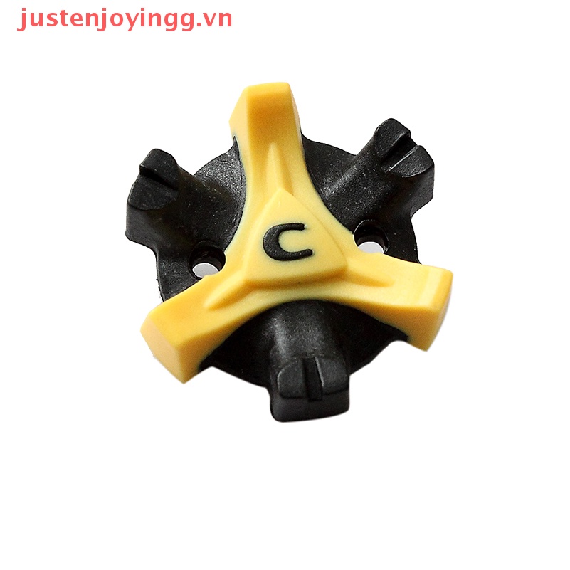 Bộ 10 Đinh Tán Thay Thế Cho Giày Đánh Golf Màu Vàng +