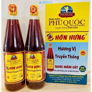 Nước mắm cốt nhĩ hớn hưng đặc sản phú quốc - hương vị truyền thống