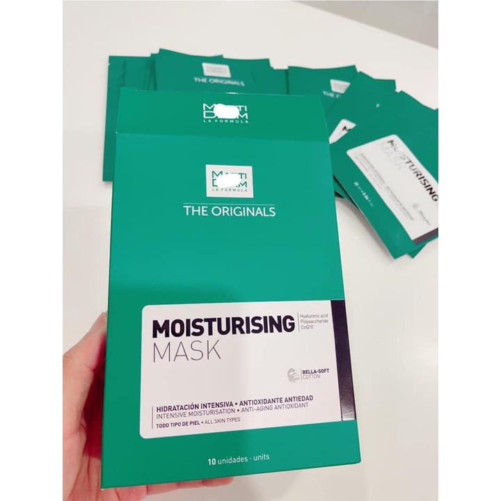 Mặt Nạ Siêu Dưỡng Ẩm Phục Hồi MD The Originals Moisturising - Hộp 10 mask