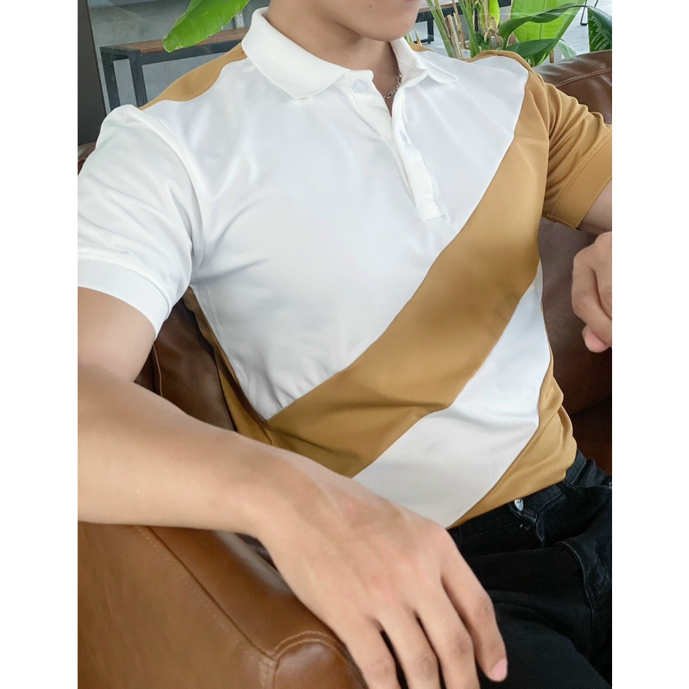 Áo polo nam cổ bẻ vải cá sấu Cotton xuất xịn,chuẩn form, sang trọng - thanh lịch TB015