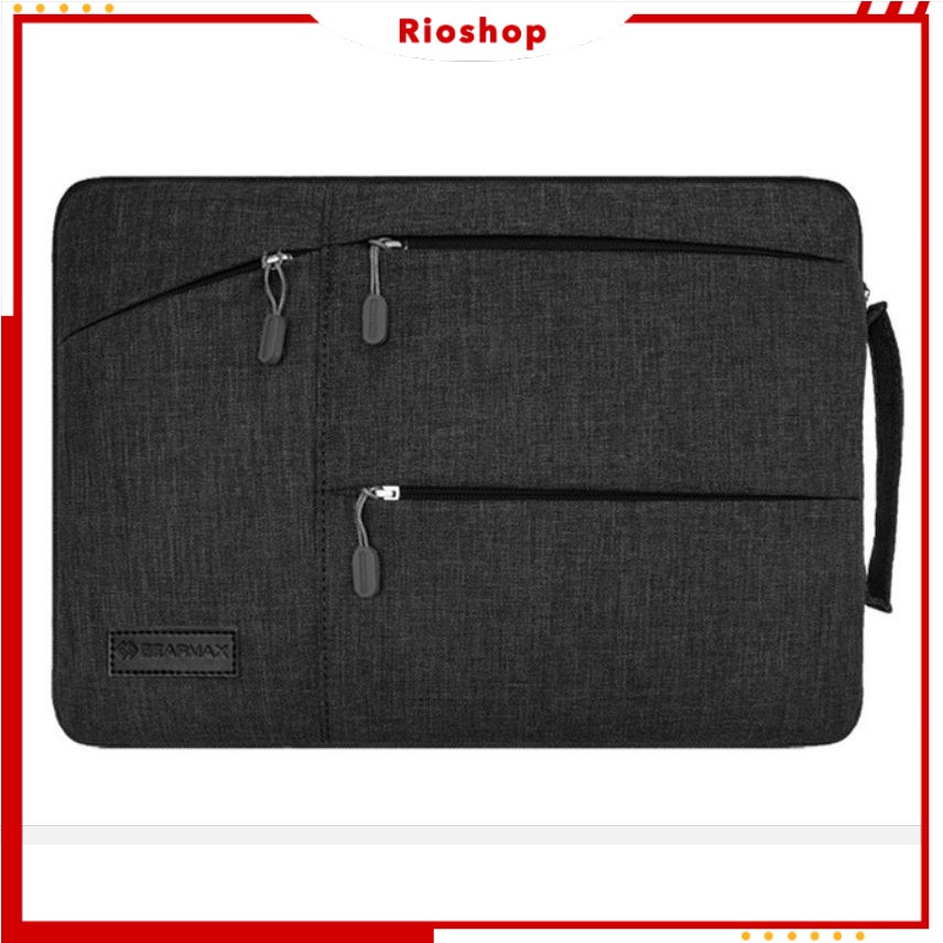 Túi Chống Sốc Laptop 13 inch/14 inch/ 15 inch WiWU Gearmax Pocket - Màu Xám - Bảo vệ chống va chạm tốt