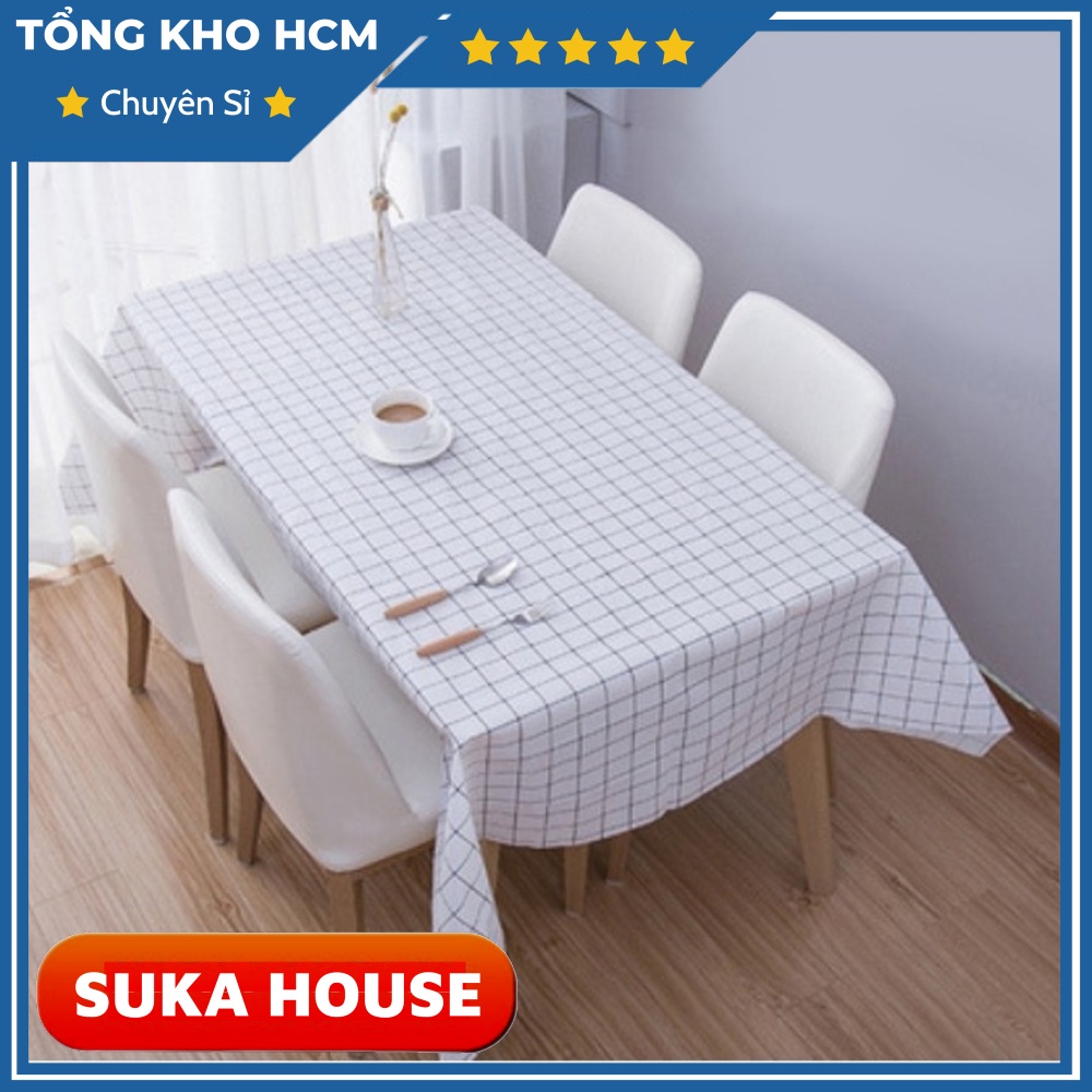 Khăn Trải Bàn PVC Không Thấm Nước SUKAHOUSE H223