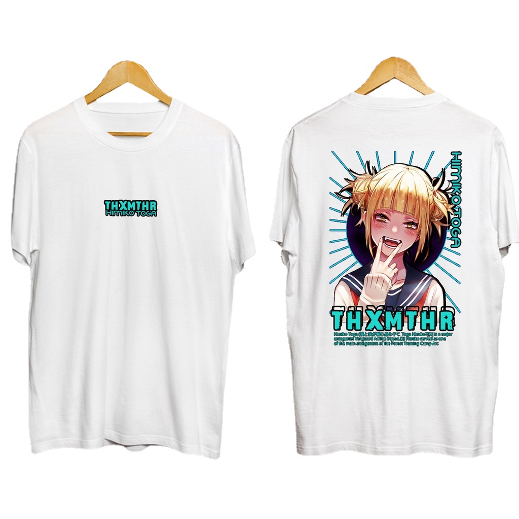 Áo thun tay ngắn in hình anime Himiko Toga cá tính | BigBuy360 - bigbuy360.vn